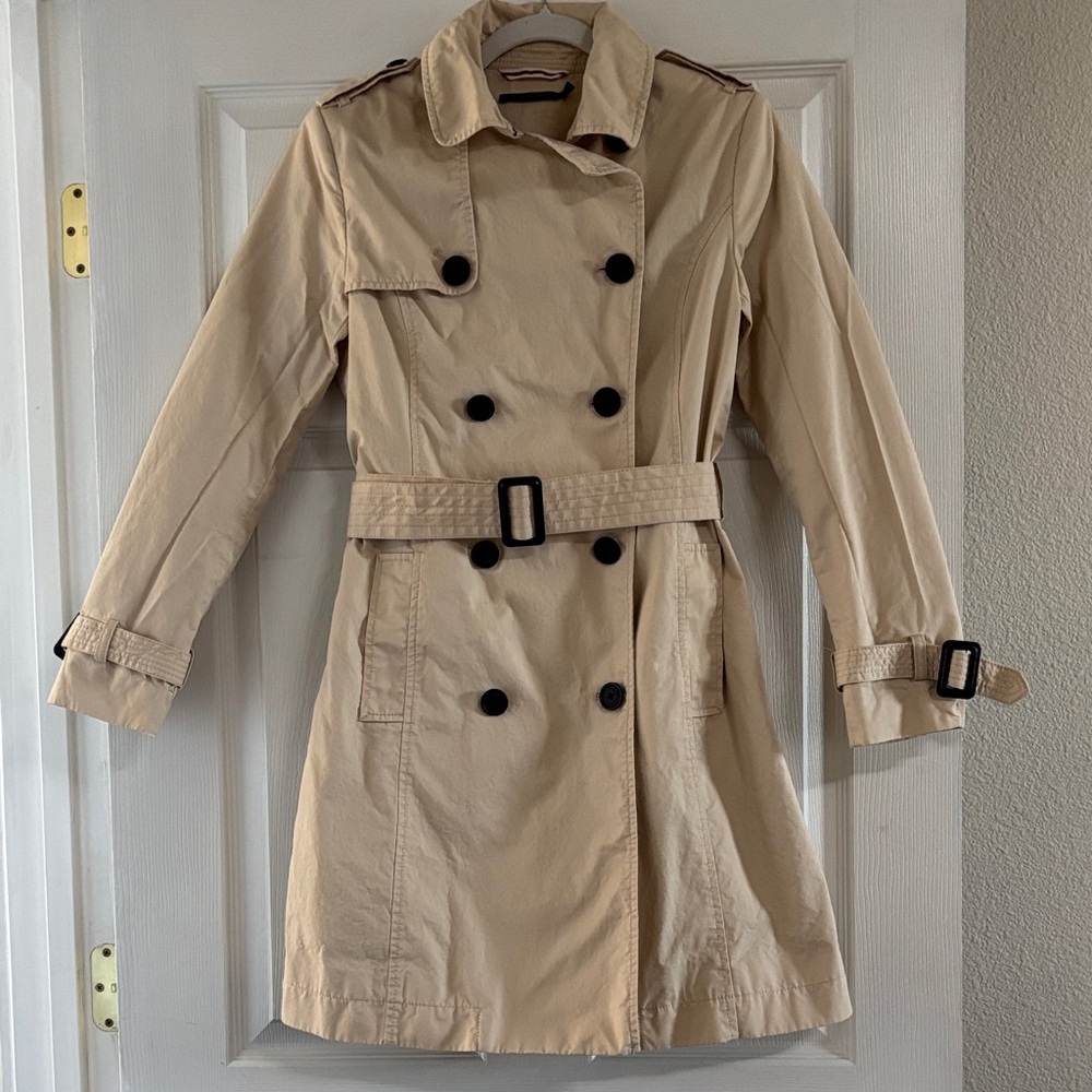 Classic Tan Trench Coat